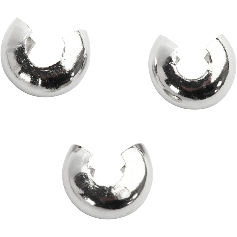 Creativ company metalen hoes verzilverd, 50st.