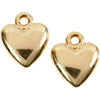 Creativ company https: www.cchobby.nl hartvormige-hanger-afm-13x15-mm-verguld-10-stuk-1-doos