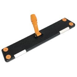 Piede per scopa lamello 60 cm nero, arancione