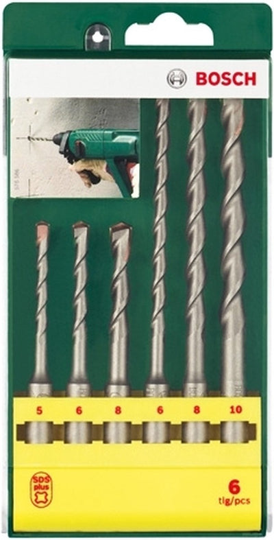Bosch hamerboorset - 6-delig - sds plus
