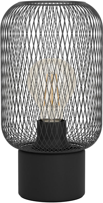Eglo wrington table lamp - e27 - 28.5 cm - black