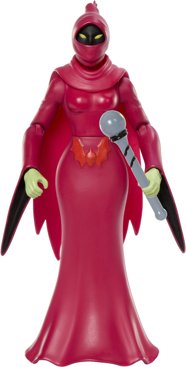 Mattel masters of the universe origins colección de figuras de acción de dibujos animados: figura de acción de tejedor de sombras de 14 cm