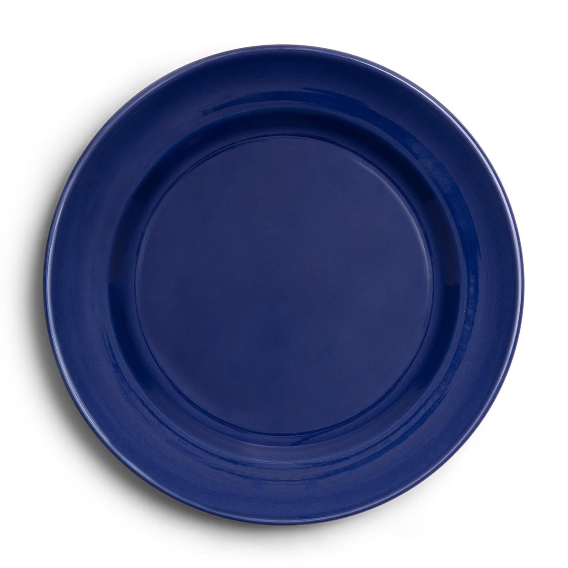 Boerenbont farm piatto blu ø21cm blu scuro 6 pz