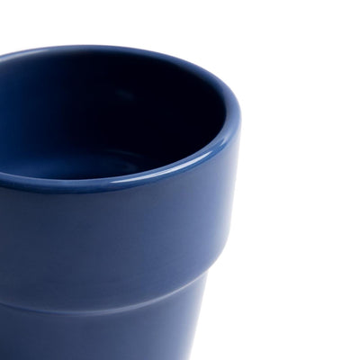 Boerenbont farm vaso de leche azul 0,25l l.azul 6uds