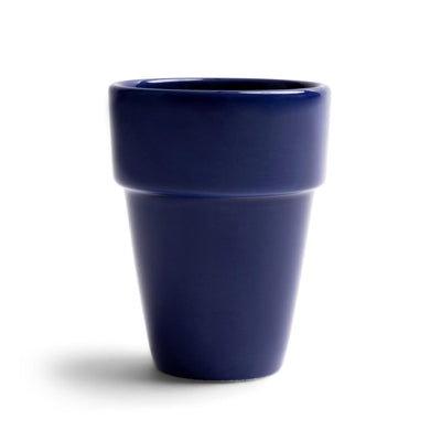 Boerenbont farm vaso de leche azul 0,25l azul oscuro 6uds