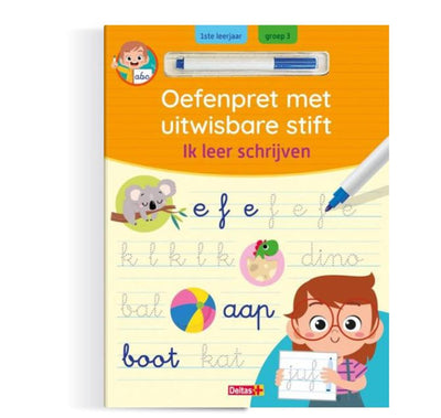 Deltas Practice Diversión con marcador lavable Aprendo a escribir
