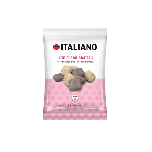 Bolsa de regaliz italiano airy quattro (10x140gr)