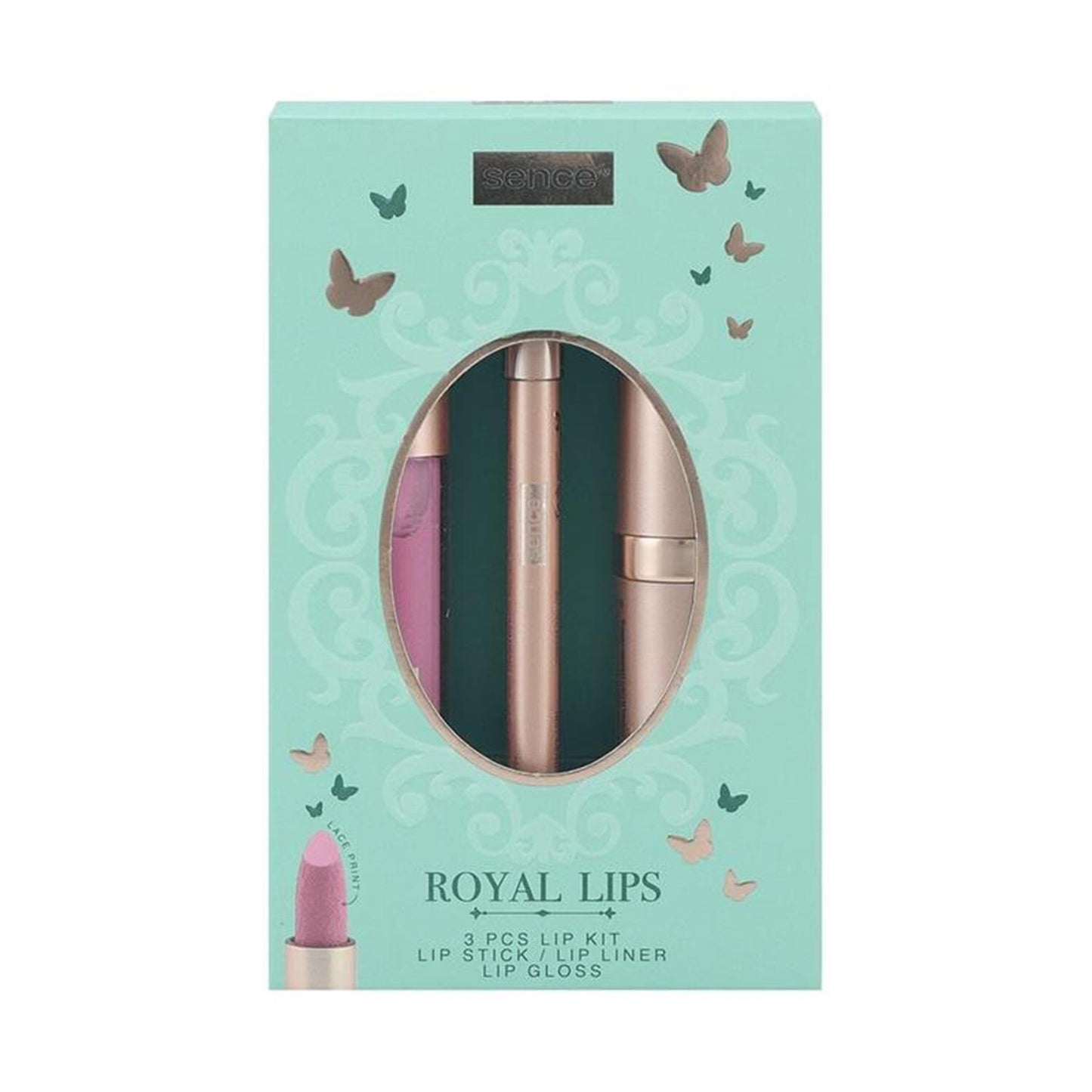 Set regalo Sence kit labbra royal chic 3 pezzi