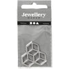 Ciondolo gioielli Creative Company, d 30 mm, placcato argento, 1 pezzo