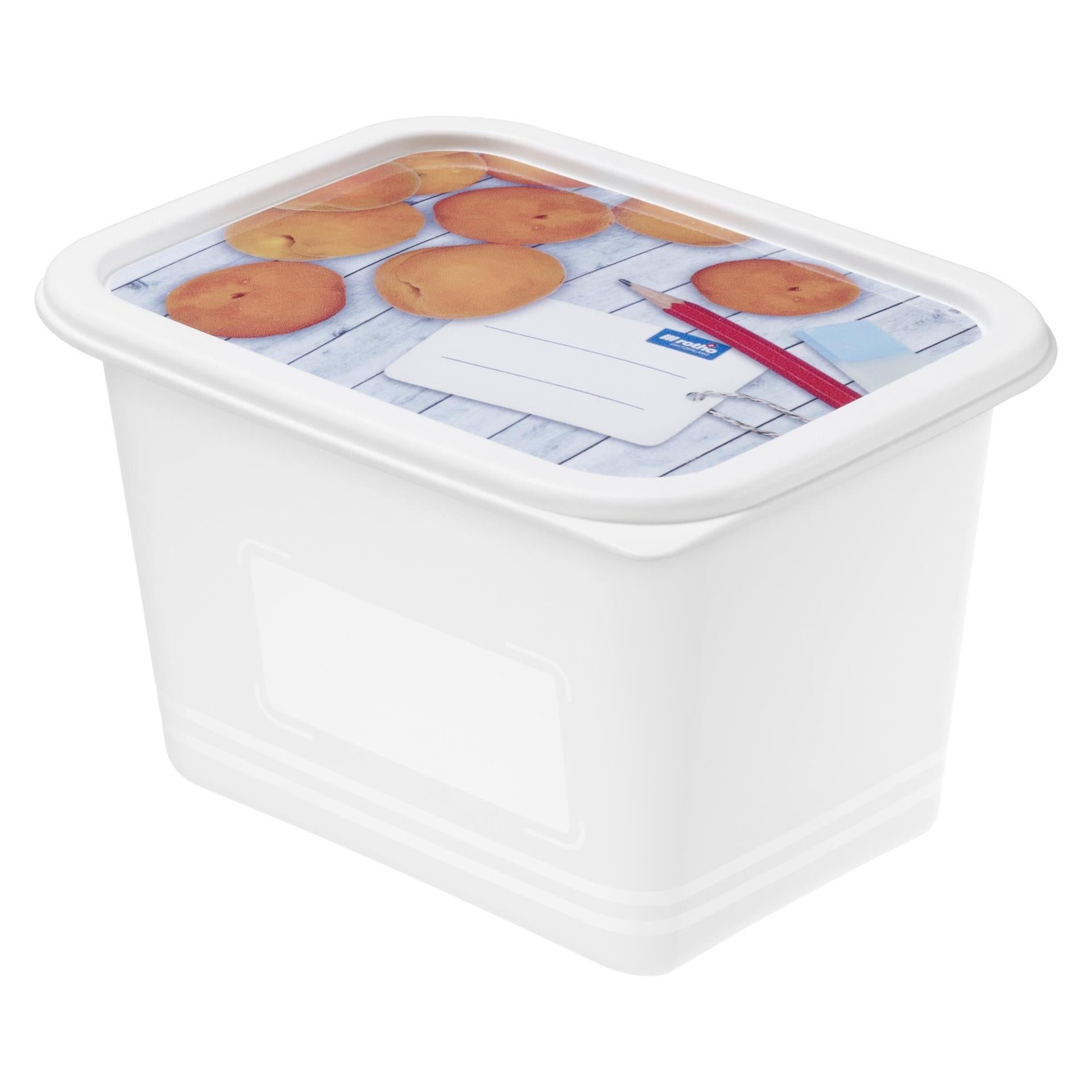 Rotho freezer box set 4-piece 1l
