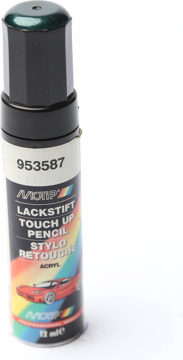 Motip 953587 - auto lakstift - groen metallic - 12 ml