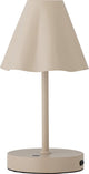 Bloomingville - lampada portatile lianna - ricaricabile - beige - metallo