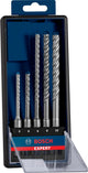 Bosch accessori expert sds plus-7x trapano a percussione 5 6 6 8 10 mm 5 pezzi - 2608900197