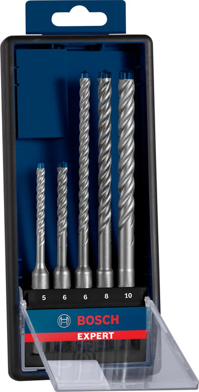 Accesorios bosch expert sds plus-7x taladro percutor 5 6 6 8 10 mm 5 piezas - 2608900197