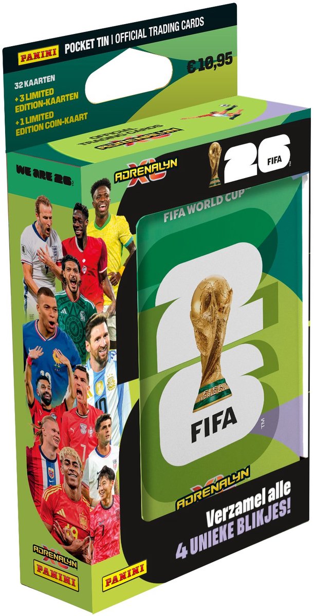 Panini – adrenalyn xl 26 – kaartenbox – 24 kaarten