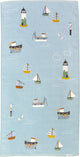 Sin marca sans marque little dutch - toalla de playa - marineros bay - 60x120 cm - 100% algodón