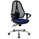 Silla operador open point deluxe topstar negro azul