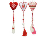 Decoris deco colgante corazón folklore 55cm - afbeelding 1