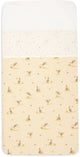 Lenzuolo Jollein - 120x150 cm - cotone - kangaroots - pois polverosi