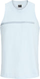 Jack Jones Jack Jones Core - T-shirt da uomo senza maniche con marchio JCOFUSION Chest