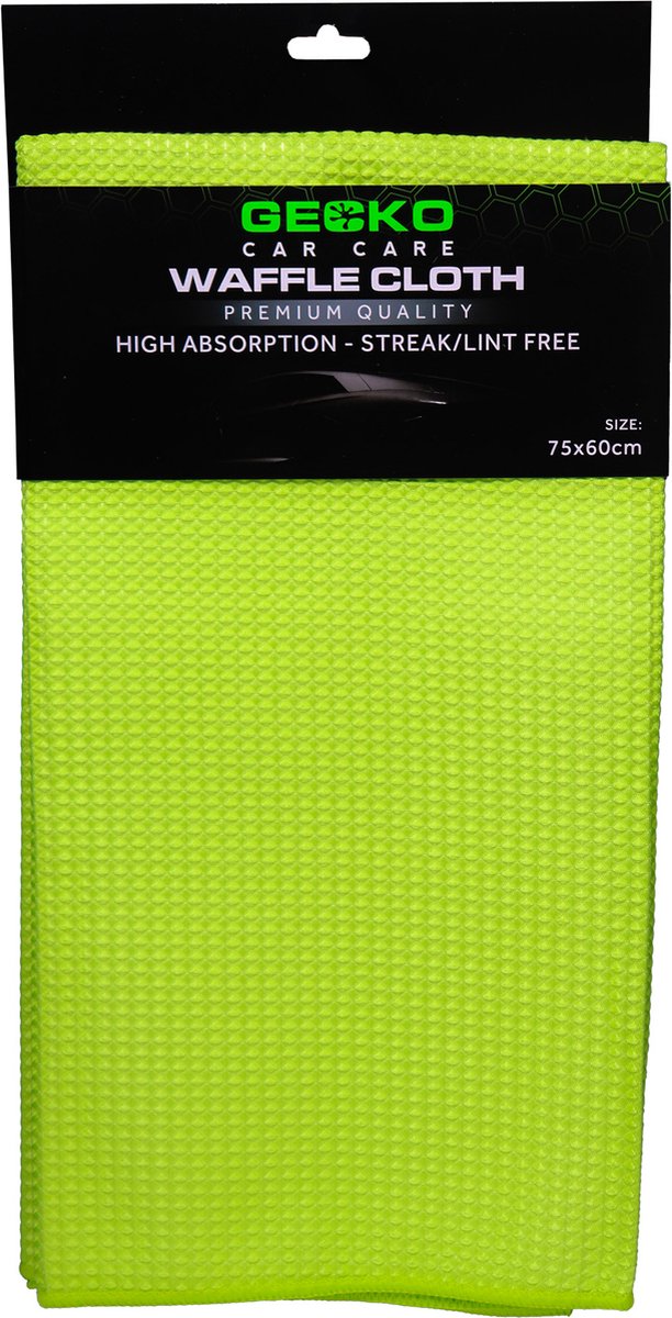 Gecko car care geco panno per waffle 75x60 cm - panno per vetri