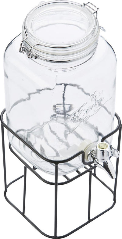 Point-virgule drankdispenser 3,6 liter - met metalen houder