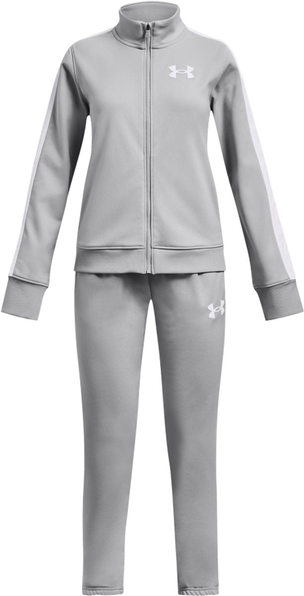 Under armor ua knit track suit unisex tracksuit - gray - white