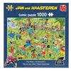 Puzzle Jumbo Jan van Haasteren - percorso per cani, 1000 pezzi.