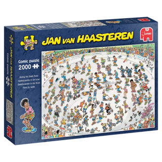 Jumbo Jan van Haasteren skateboard nella ciotola 2000 pezzi
