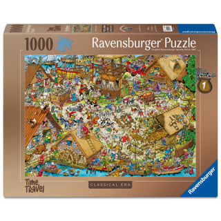 Ravensburger rompecabezas de viaje en el tiempo era clásica de 1000 piezas