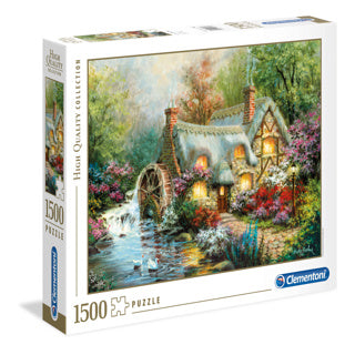Clementoni high quality collection puzzel country retreat 1500 stukjes