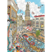 Ravensburger puzzel fleroux utrecht 1000 stukjes | 2 stuks - afbeelding 2