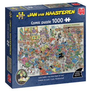 Puzzle jan van haasteren Nederlands Championship Human non ottiene 1000 pezzi