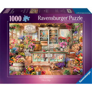 RAVENSBURGER PUZLE All Seasons Flowershop 1000 pezzi