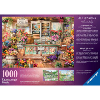 RAVENSBURGER PUZLE All Seasons Flowershop 1000 pezzi