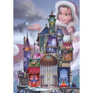 Ravensburger legpuzzel disney castles belle, 1000st.