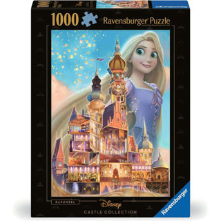 Ravensburger legpuzzel disney castles rapunzel, 1000st.