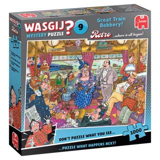 Wasping puzzle retro the big trein rapingy 1000 pezzi