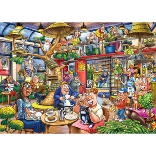 Wasping Puzzle Mystery Cat and Mouse Game 1000 pezzi