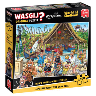 Wasgij Original Puzzle Efteling - World of Sindband! 1000 pezzi