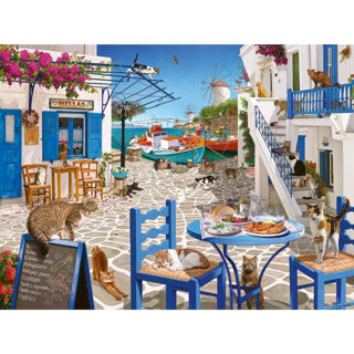 Ravensburger rompecabezas gatos de mykonos 1500 piezas