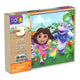 Puzzle de madera Dora 3 Pack en caja de madera (3x24 piezas)