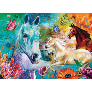 Ravensburger Jigsaw Puzzle Lady, Fate and Fury, 300 °.