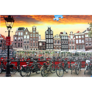 Ravensburger Puzzle Amsterdam Bicycle Shed 1000 piezas
