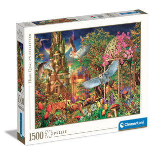 Clementoni Jigsaw Puzzle Woodland Fantasy Garden, 1500º.