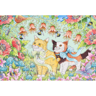 RAVENSBURGER PUZZZA CATTO AMIESE 1000 pezzi