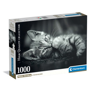 Clementoni puzzel 1000pcs kitty