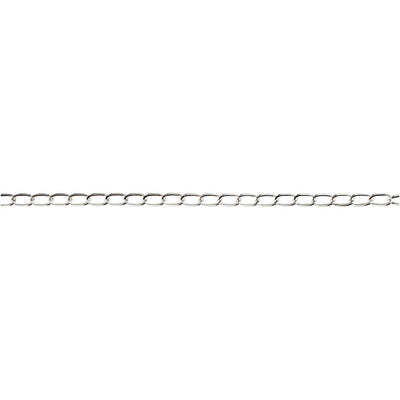 Creativ Company Jasseron, B: 6 mm, plateado, 5 m 1 pieza