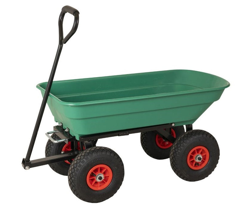 Sr Trekkar Strandkar 50 litros de verde con neumáticos de aire de la función de propina