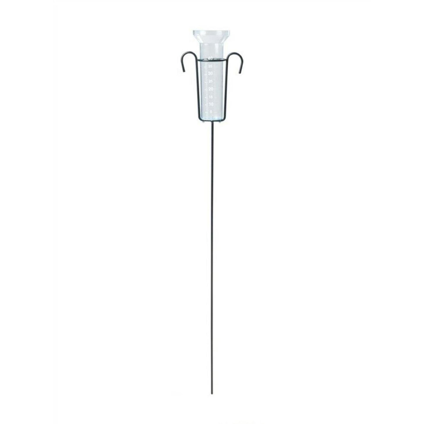 Pluviometro su stelo in metallo 80cm
